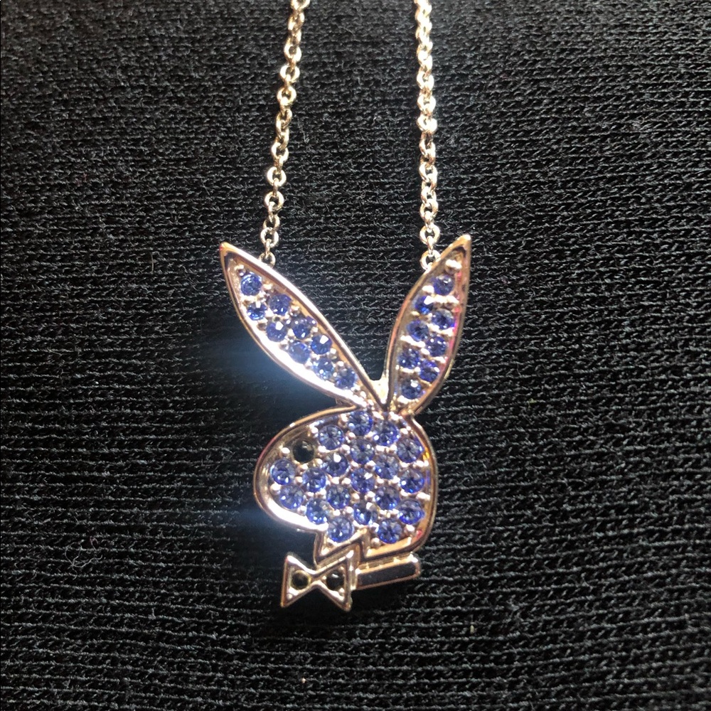 Blue Playboy necklace💎